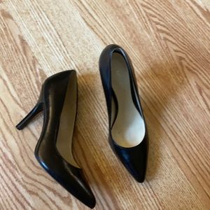Nine West Black heels 4 inch heels
